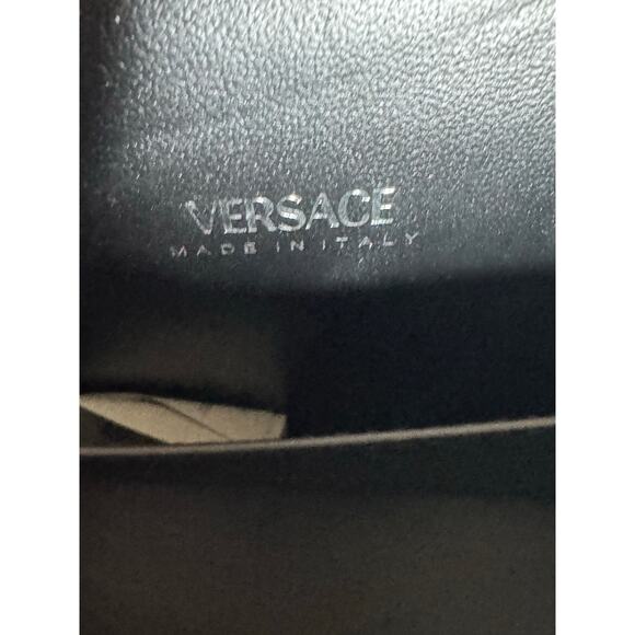 Versace NWT Medusa 95 Small Leather Top Handle Bag in Black - Picture 12 of 13
